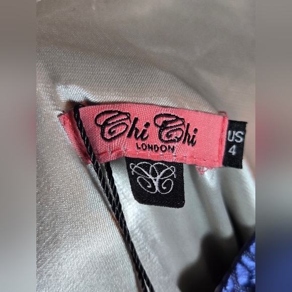 NWT Modcloth Chi Chi London Elegant Acclaim Romantic Midi Dress, Size 4 - Picture 5 of 6